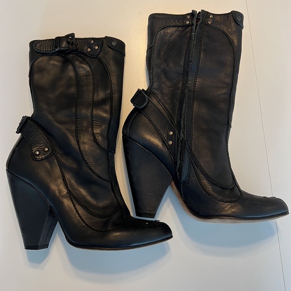 DIESEL western leather boots - Picture 3 of 7